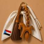 SHIQAAL Flag Scarf Charm