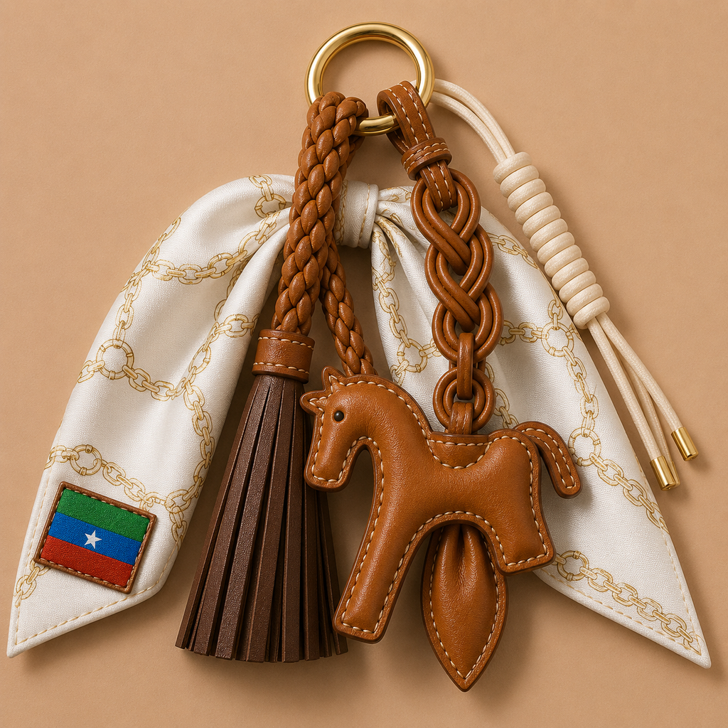Ogaden Flag Scarf Charm