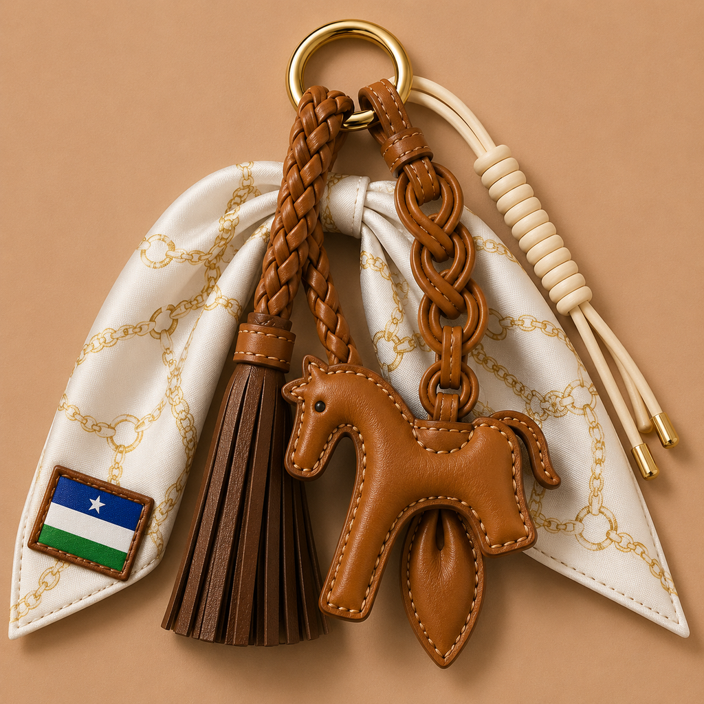 Puntland Flag Scarf Charm