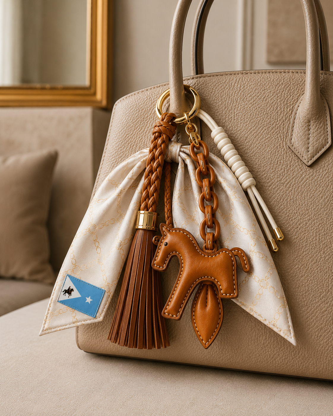 Jubaland Flag Scarf Charm