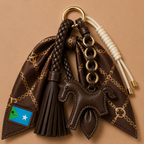 ABGAAL Flag Scarf Charm