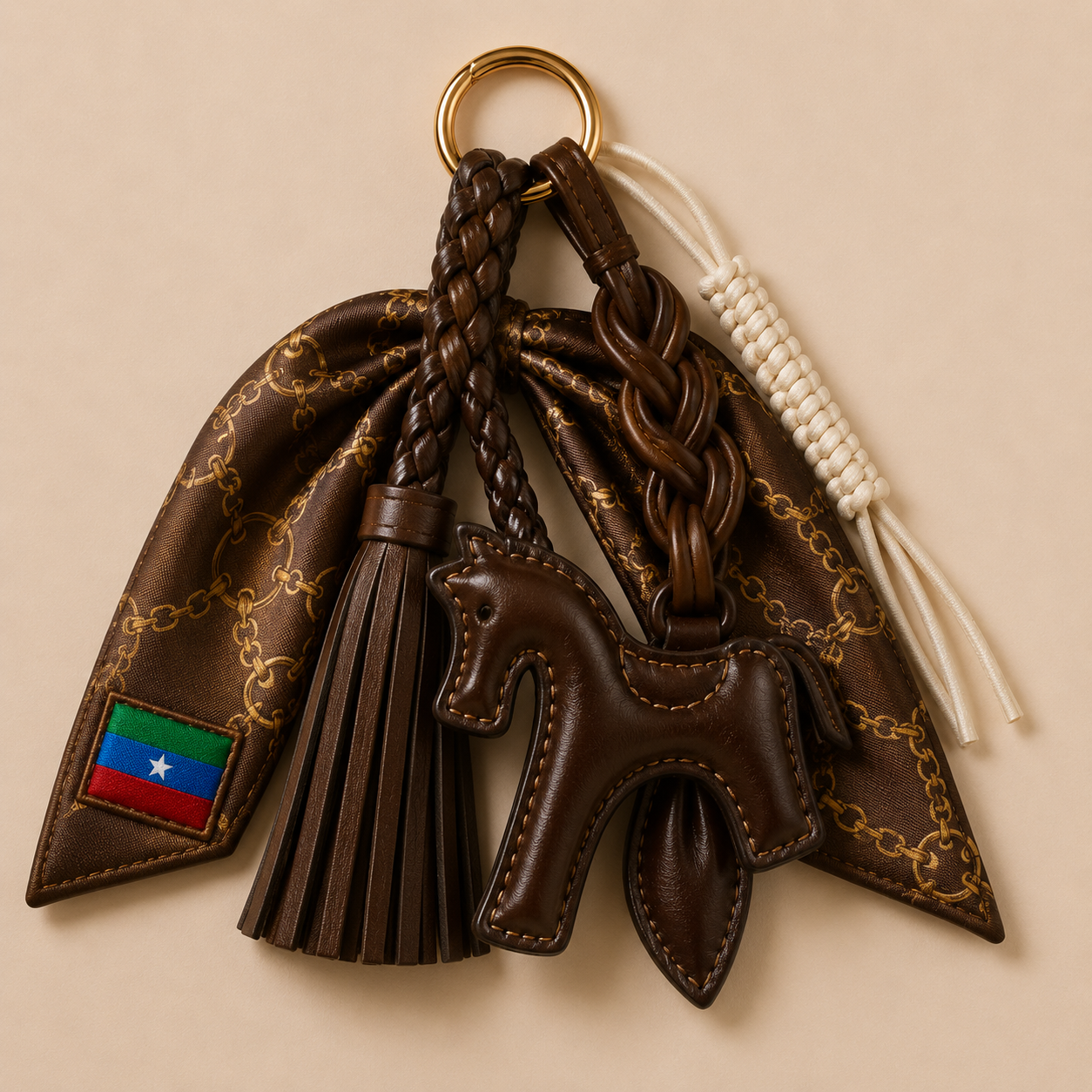 Ogaden Flag Scarf Charm