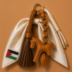 PALESTINE Flag Scarf Charm