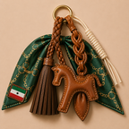 Somaliland Flag Scarf Charm